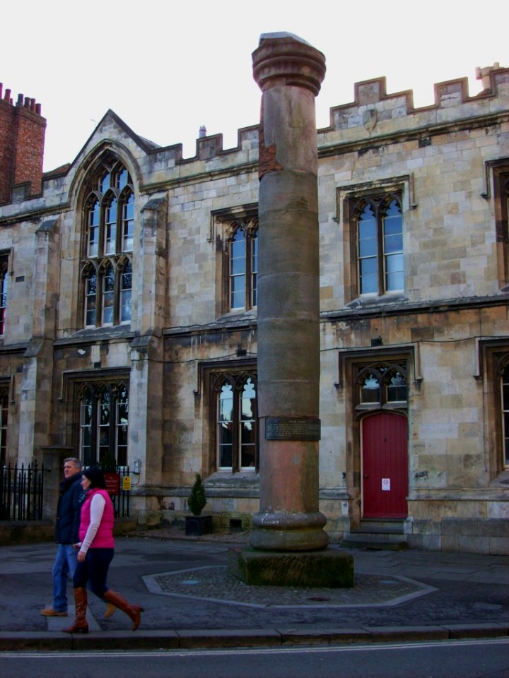 Roman column, York