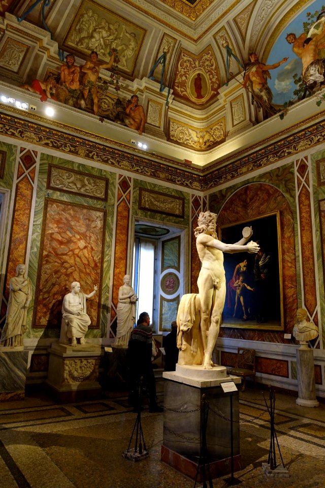 Room of the Silenus - Galleria Borghese - Rome, Italy - DSC04910
