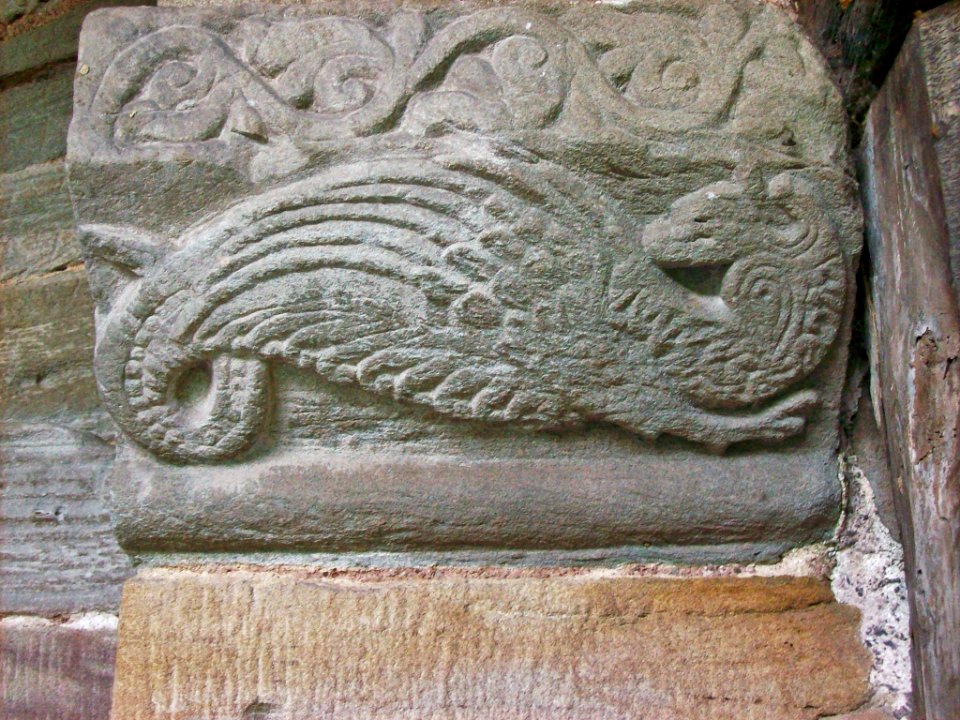 Romanesque carving, Bridge Sollers 1