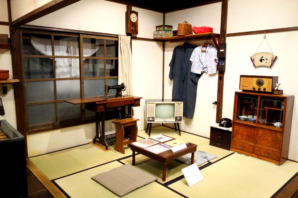 Room with TV - Shitamachi Museum- Ueno, Taito, Tokyo, Japan - DSC08743