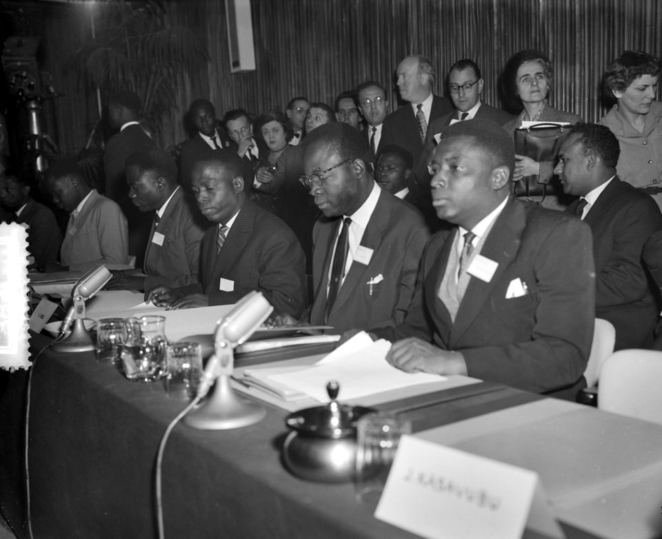 Ronde Tafel Conferentie te Brussel Congo, Bestanddeelnr 910-9588