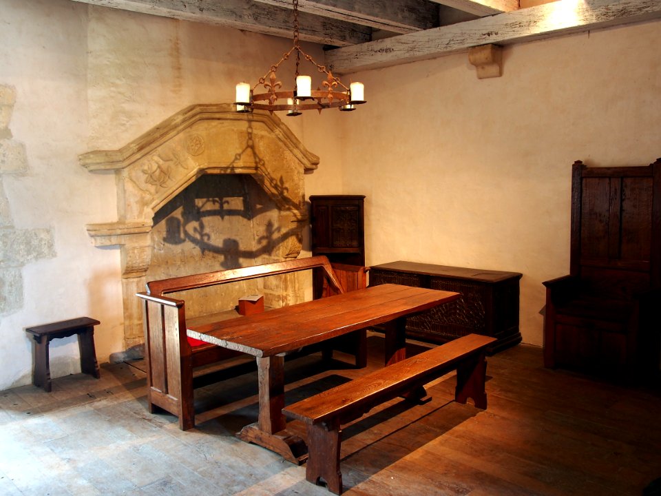 Room at the donjon of the Château de Bazoges-en-Pareds, pic2