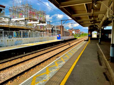 Romford Pl 2 across to Pl 3 down towards Norwich, 2021 photo