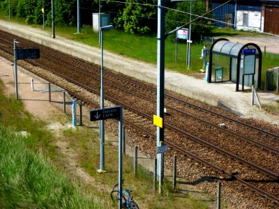 Romilly-La Puthenaye (Eure, Fr) la gare