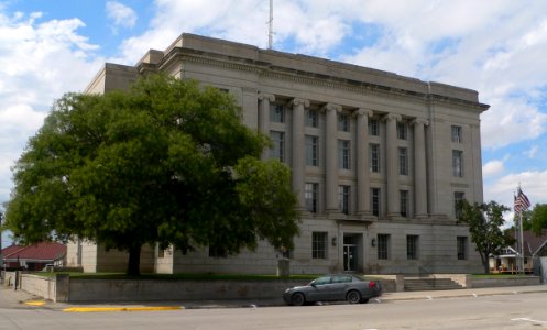 Rooks County, Kansas courthouse from SE 1