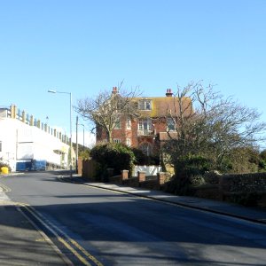 Rosaz House, 2 Bristol Gate, Kemptown, Brighton (February 2014, prior to demolition) (2)