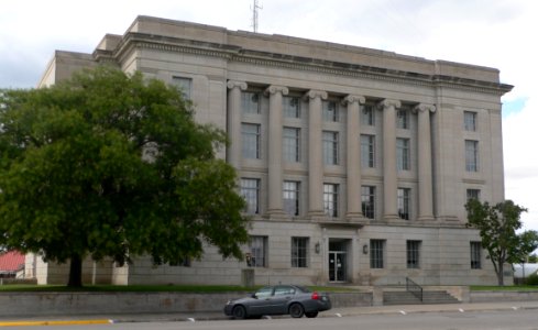 Rooks County, Kansas courthouse from SE 2