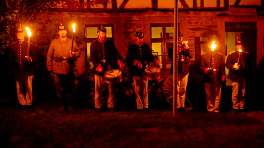 Roscheider Hof - Lebende Geschichte - Preussen um 1900 Zapfenstreich H18