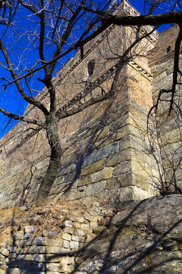 The city walls the scenery wall