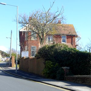Rosaz House, 2 Bristol Gate, Kemptown, Brighton (February 2014, prior to demolition) (4)