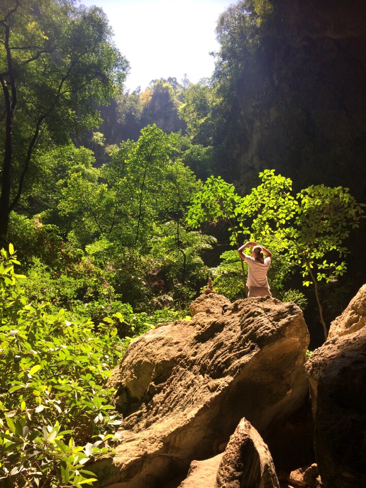 Vacation journey exploring