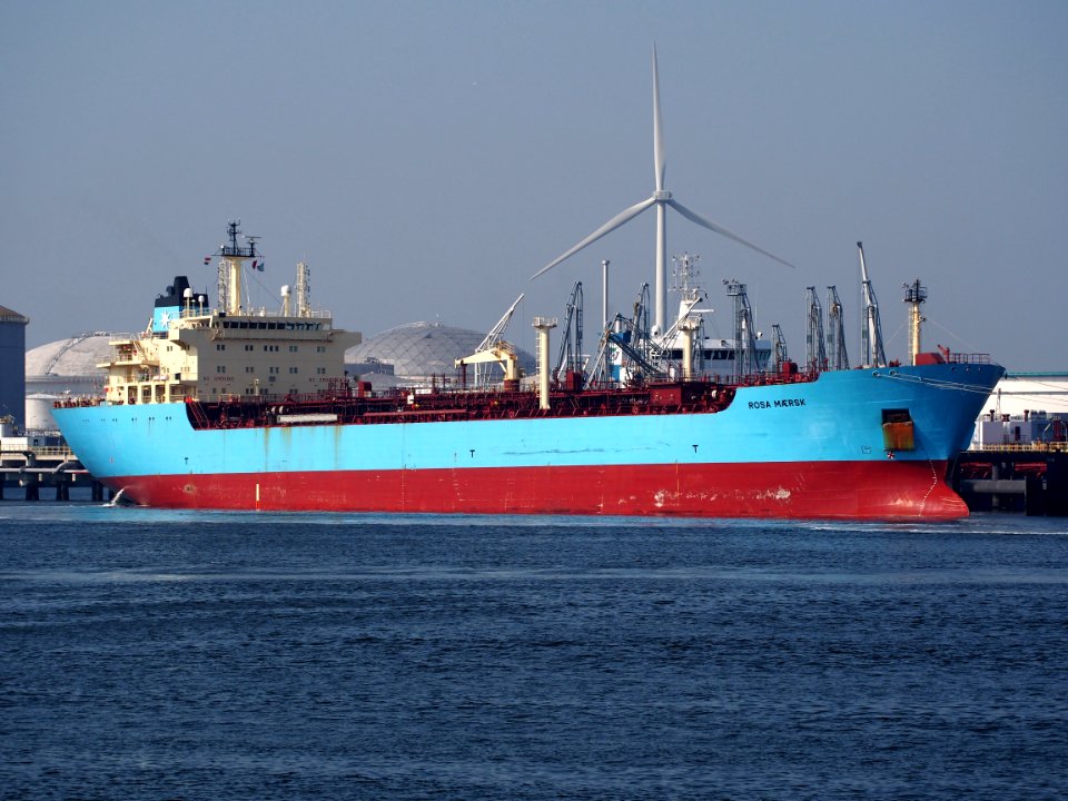 Rosa Maersk (ship, 2005) - IMO 9306940, Port of Rotterdam pic1