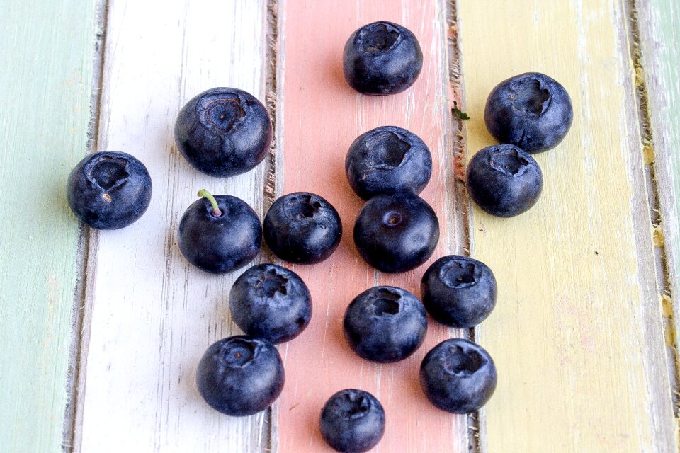 Close up berry blueberries