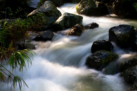 Water waterfall freshness photo