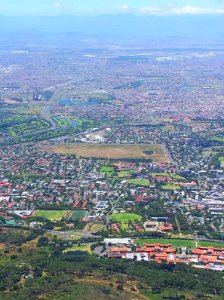Rondebosch Common viewed from Devils Peak - CT
