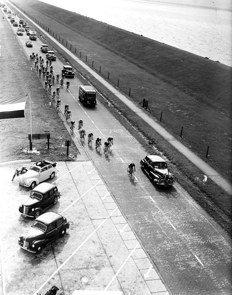 Ronde van Nederland op Afsluitdijk, Bestanddeelnr 903-3650