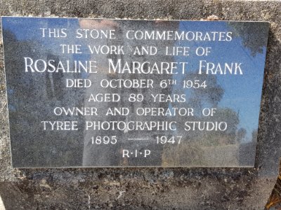 Rosaline Margaret Frank gravestone2