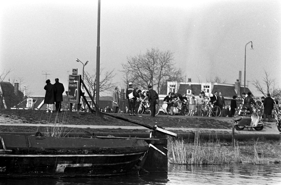 Ronde van Noord Holland , Evert Dolman na de overwinning, Bestanddeelnr 917-6071