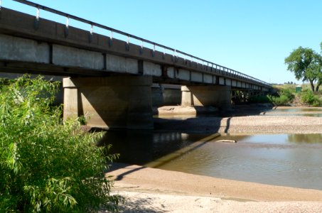 Roscoe, Nebraska bridge from SE