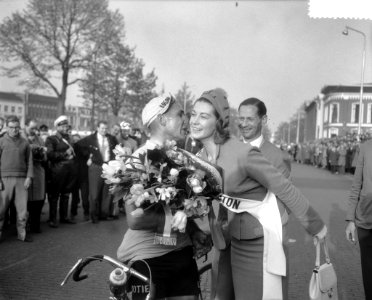 Ronde van Nederland . Winnaar Wim van Egt (Nederland), Bestanddeelnr 908-5738