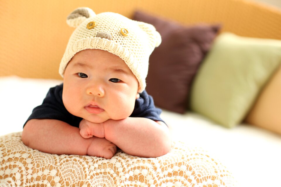 Cap pillow the arms should der chin