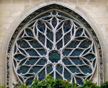 Rosace de l'église Saint-Germain l'Auxerrois