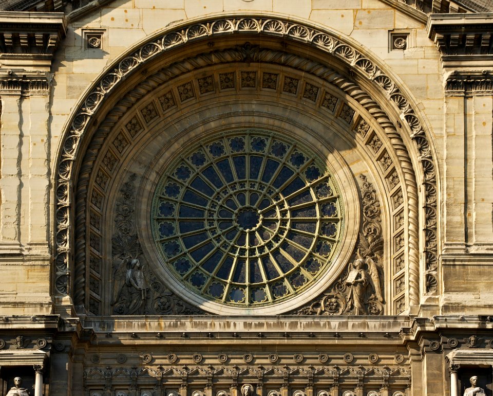 Rosace saint Augustin Paris
