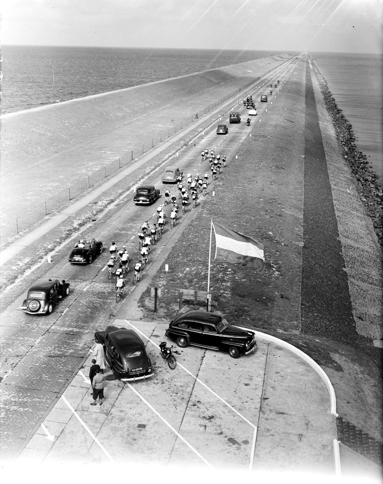 Ronde van Nederland op Afsluitdijk, Bestanddeelnr 903-3651