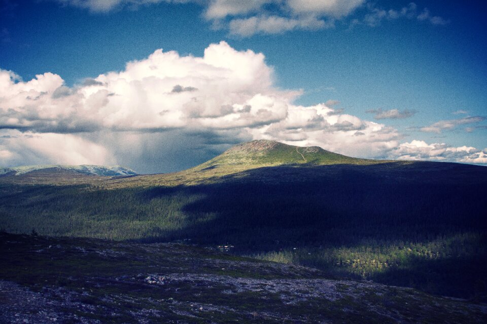 Hills dramatic weather