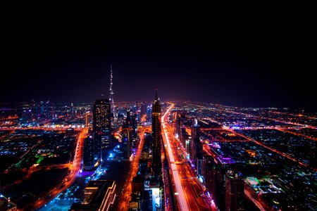 Cityscape emirates travel photo