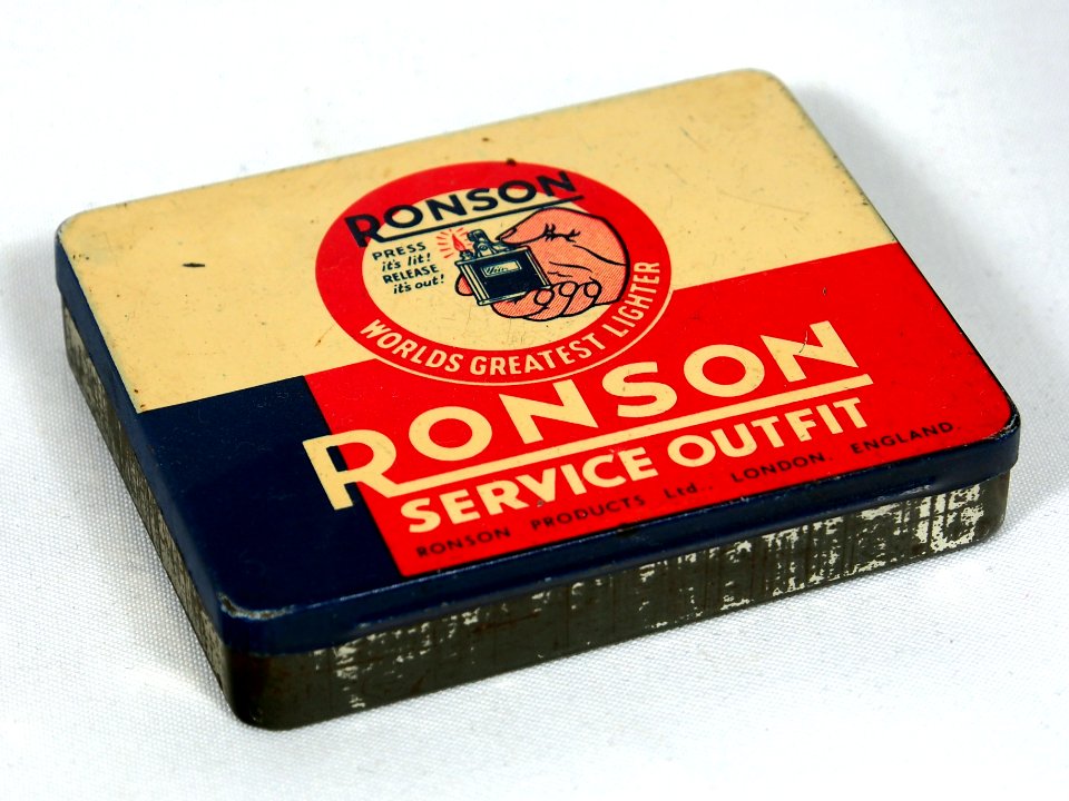 Ronson service outfit tin, photo 2