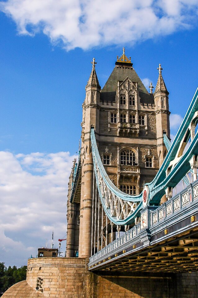 Bridge river thames city photo