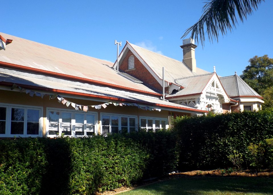 Rosemount Hospital and garden
