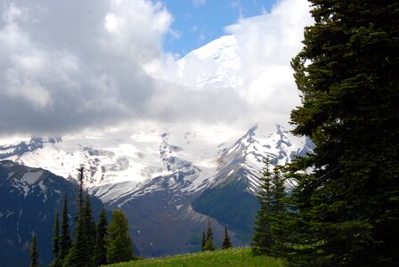Cloud mist landscape