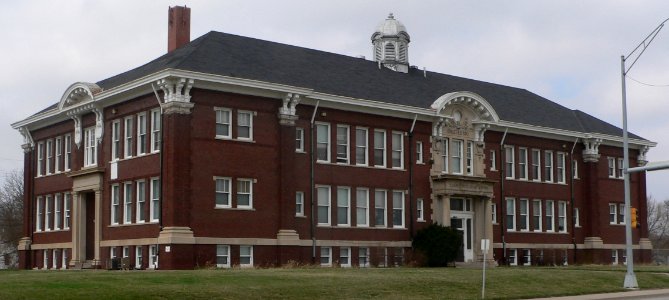 Rosewater School Omaha from SE 1