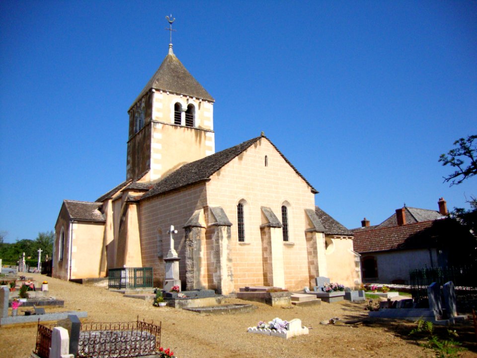 Rosey (Saône-et-Loire, Fr) église