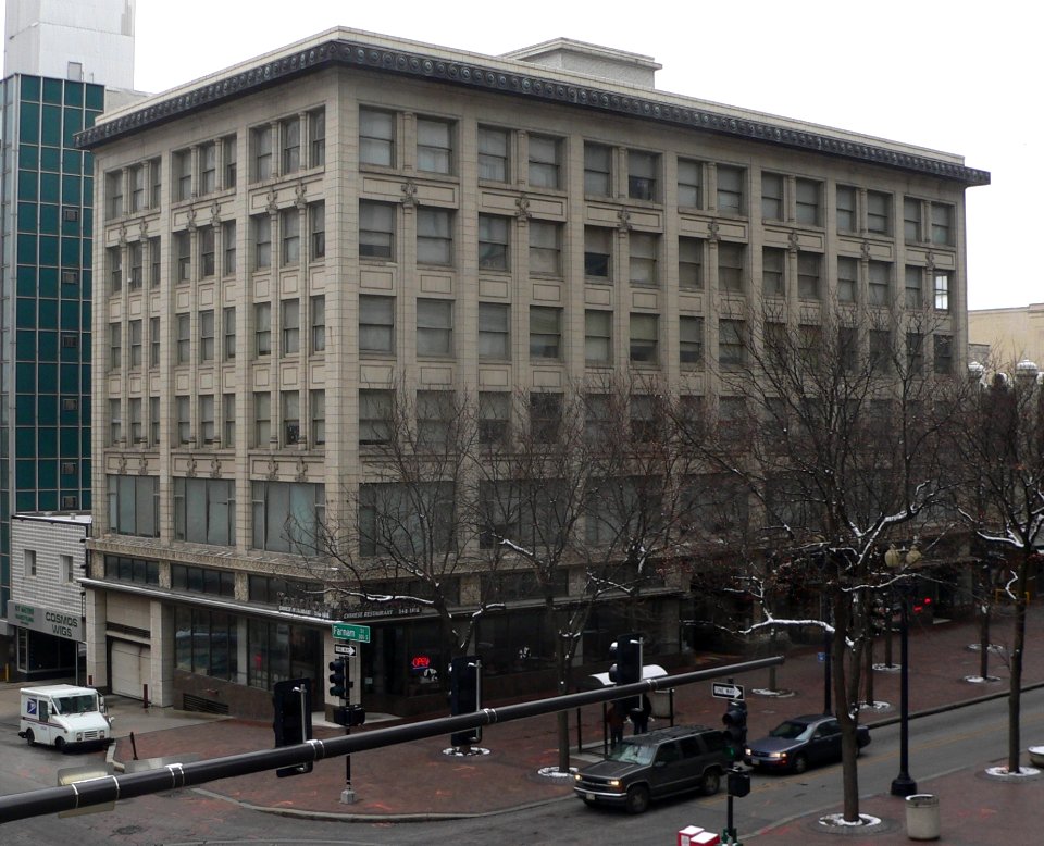 Rose Realty Securities bldg (Omaha) from NW 1
