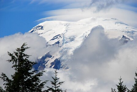 Cloud mist landscape