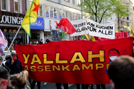 Revolutionary 1st may demonstration Berlin 2021 33