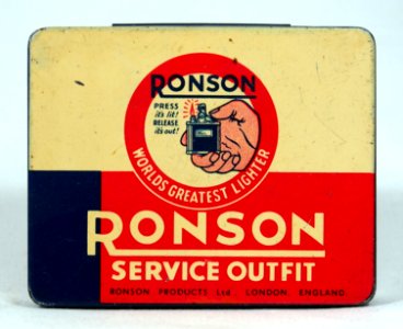 Ronson service outfit tin, photo 1 photo