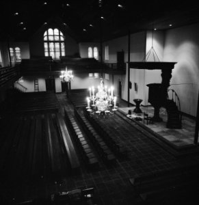 Restauratie Grote Kerk in Hilversum na brand in 1971 voltooid interieur, Bestanddeelnr 929-4614