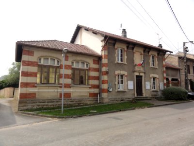 Ronvaux (Meuse) mairie-école