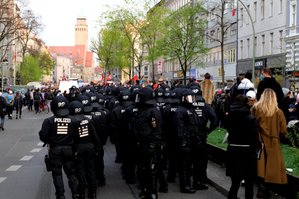 Revolutionary 1st may demonstration Berlin 2021 84