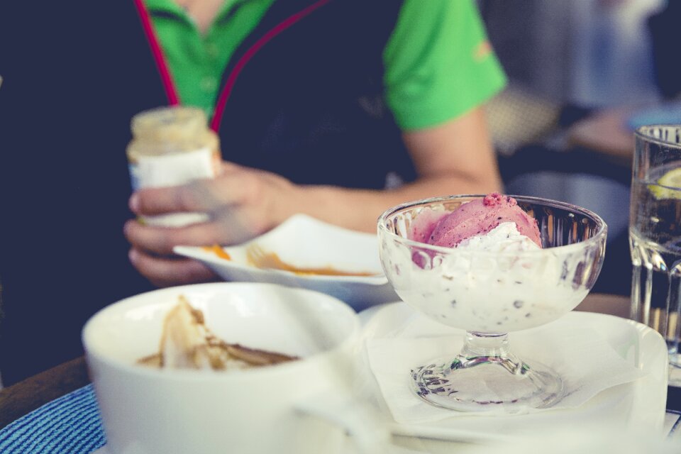 Summer sweet ice cream