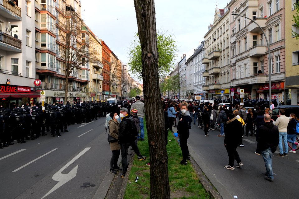 Revolutionary 1st may demonstration Berlin 2021 76