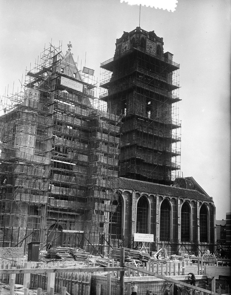 Restauratie St. Laurenskerk Rotterdam, Bestanddeelnr 906-4851