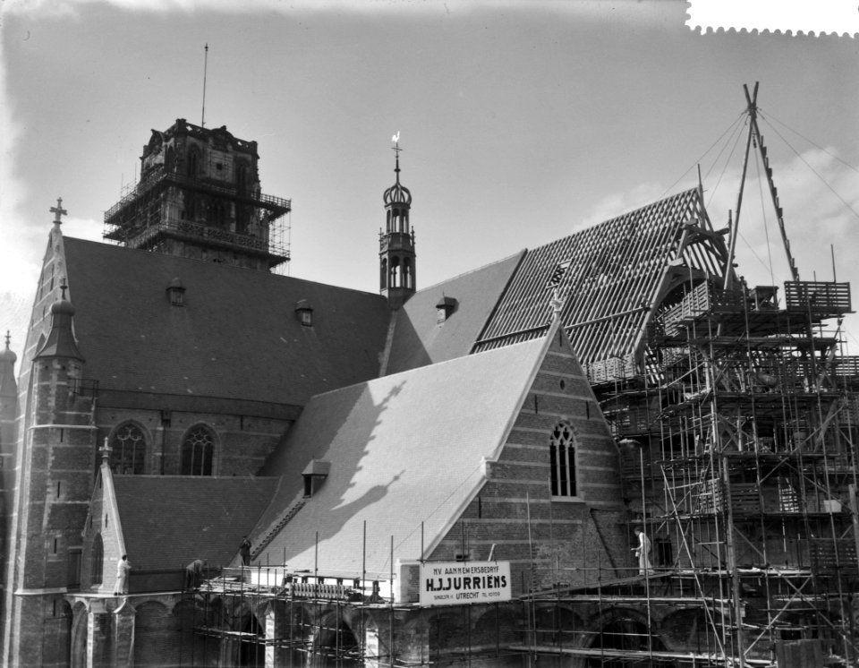 Restauratie St. Laurenskerk te Rotterdam, Bestanddeelnr 911-6309