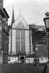 Restauratie Nieuwe Kerk te Amsterdam, exterieur, Bestanddeelnr 925-3408