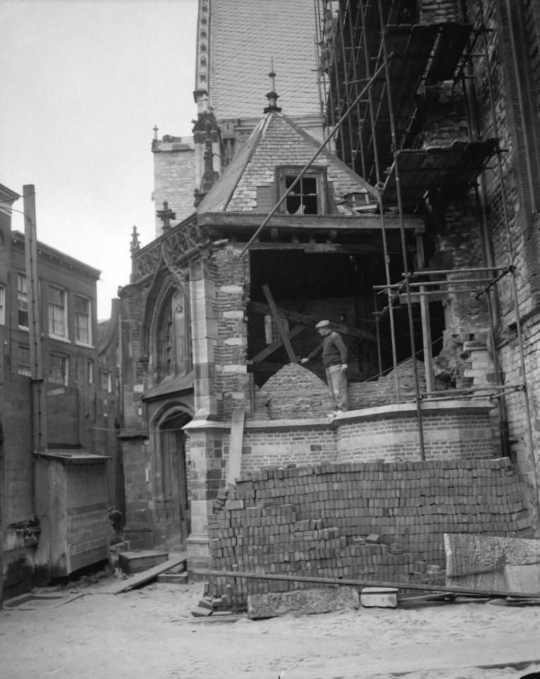 Restauratie Oude Kerk te Amsterdam, Bestanddeelnr 909-3557
