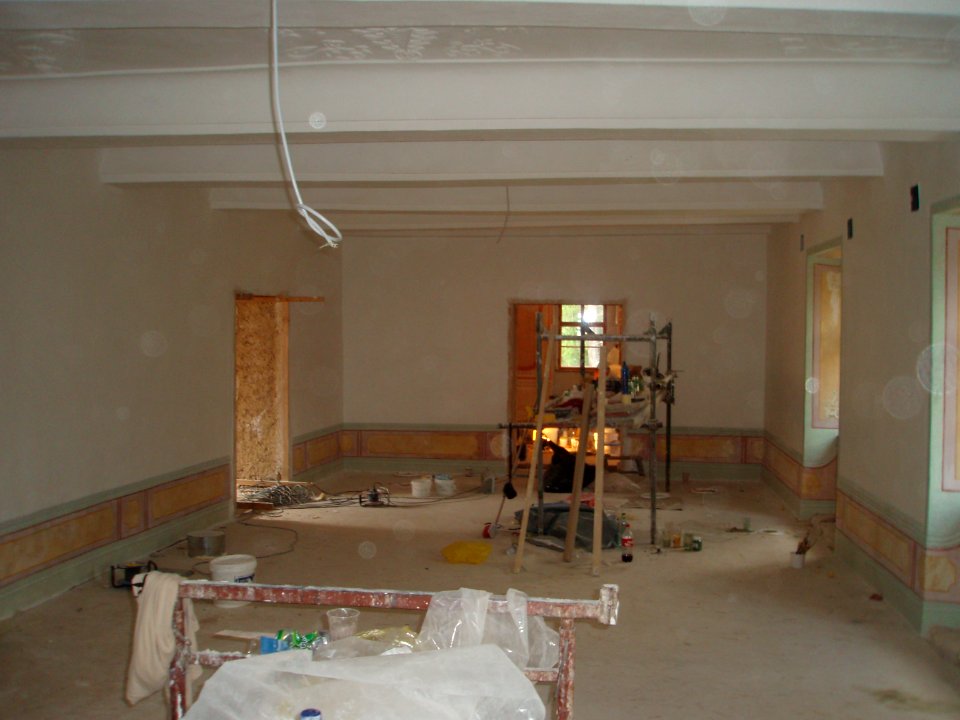 Restoration of Pišece Castle in 2007 13
